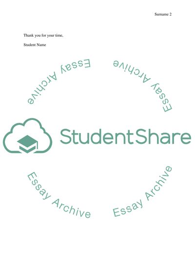 Proposal Letter to a Researcher