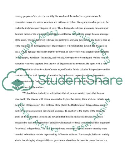 Declaration of Independence of the USA