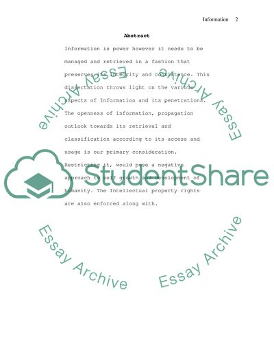 What Information Means