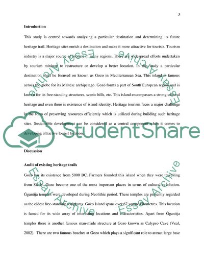 Audit of Existing Heritage Trails