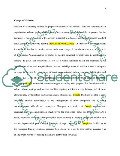 Leadership, Strategy and Innovation - Google