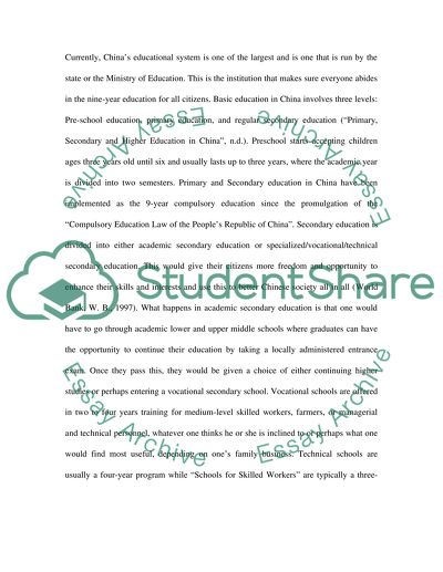 Research on Education in China