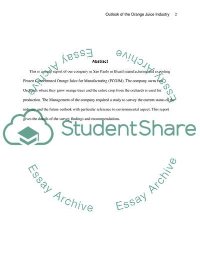 Study of Environmental and Social Aspects