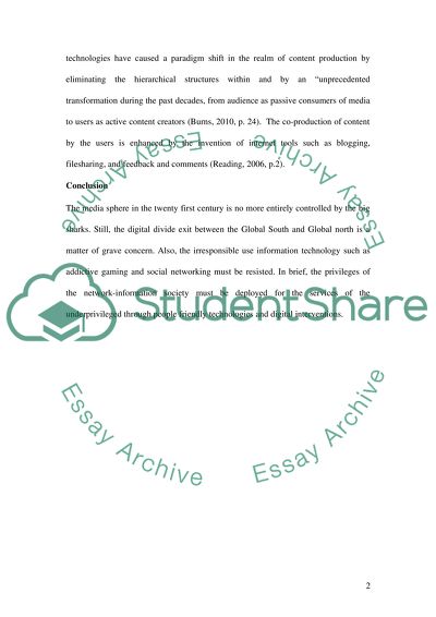 The Information Society and the Remaking of the World