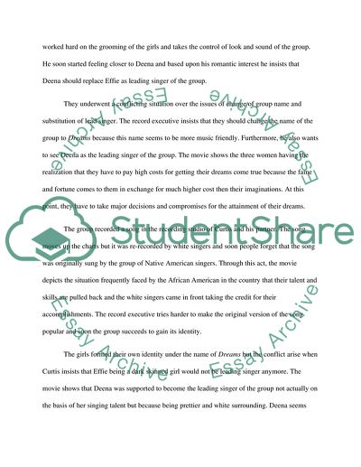 Portrayal of Women in Dreamgirls 2006