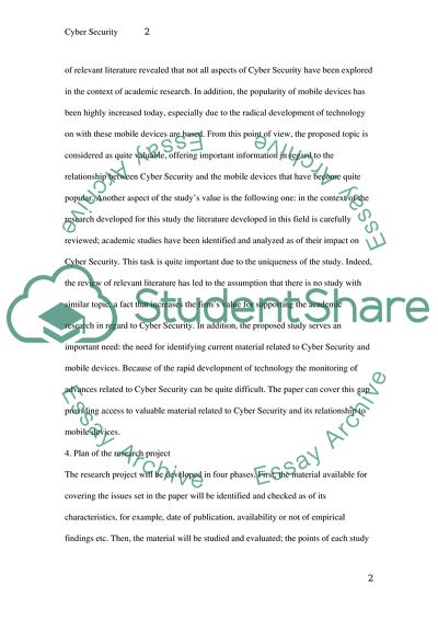 The impact of mobile devices on Cyber Security