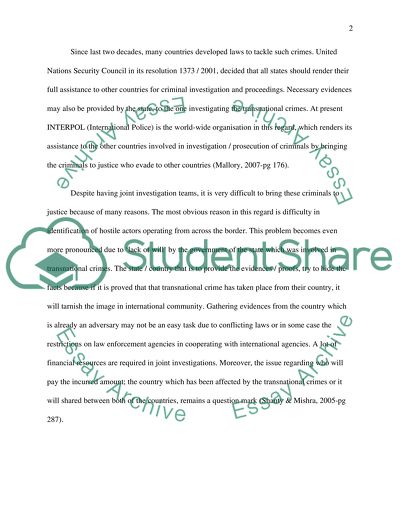 What developments over the last 20 years have made transnational crime harder to detect and prosecute
