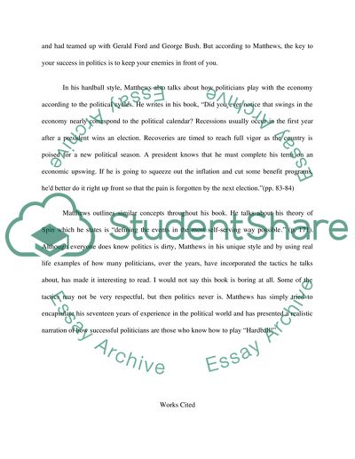 Hardball by Chris Matthews