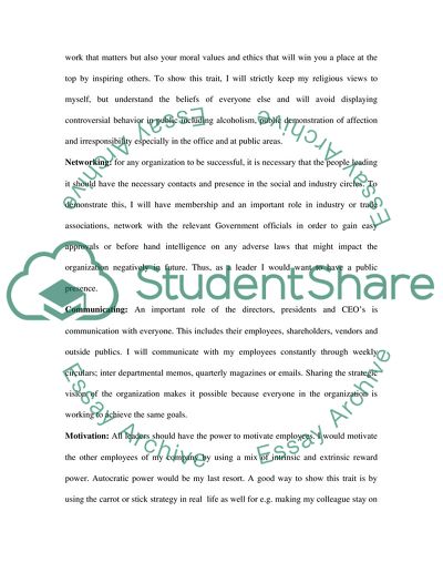 Business Management ( Organizational Behavior )