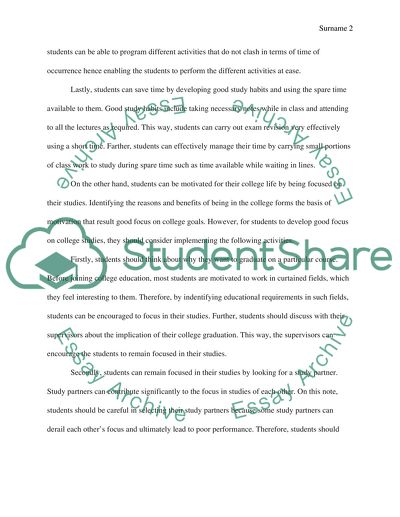 How to keep yourself motivated for college life