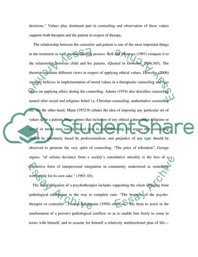 The Rules and Regulations Based on Ethical Values