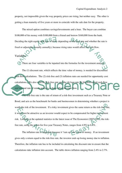 Capital expenditure essay picture