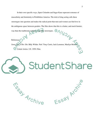 Some Like it Hot the movie