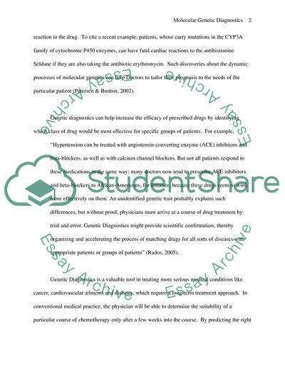 Molecular Genetic Diagnostics in the 21st Century