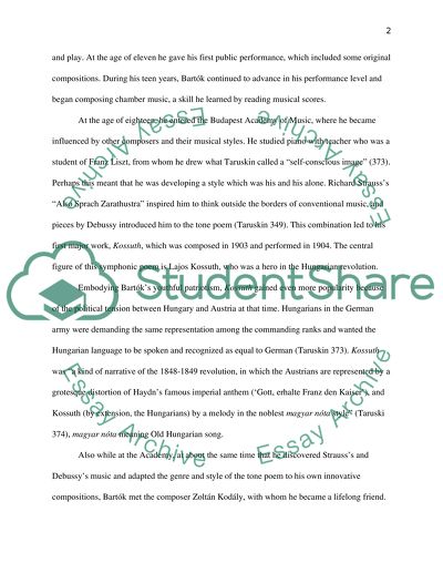 Heritage of music. Bla Bartk