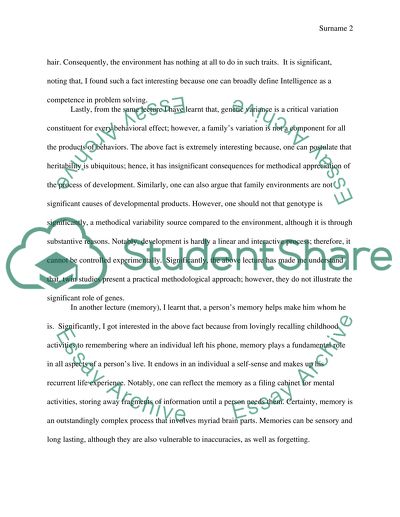 Topics in psychology