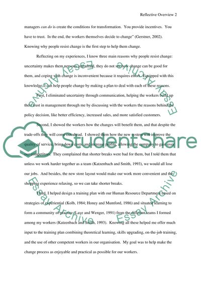 The Realities of leadership within a retail organisation