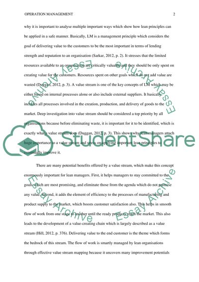 Operations Management in Decision-Making