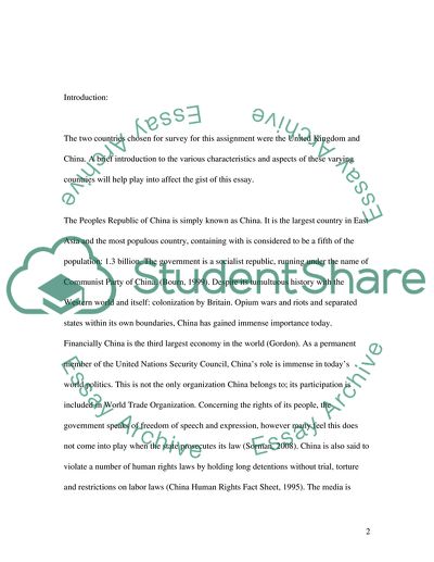 Analysis of Intercultural Effectiveness