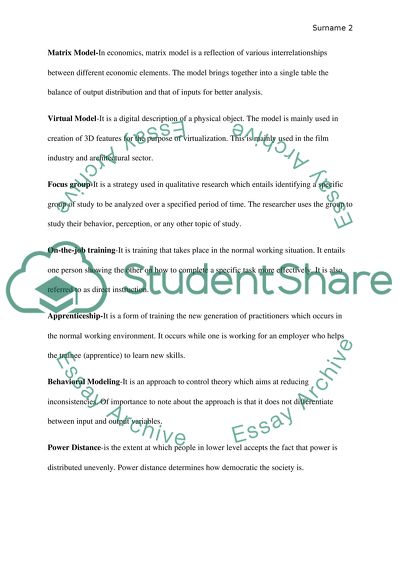 Customer and Matrix Model in Economics