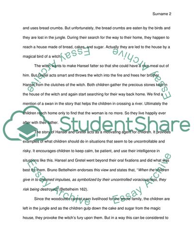 Hansel and Gretel: A Discussion