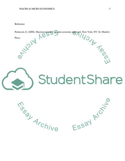 Macroeconomics: an Open Economy Approach