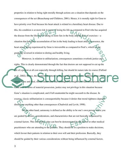 What Principles, Values and Standards Medical Ethics Include