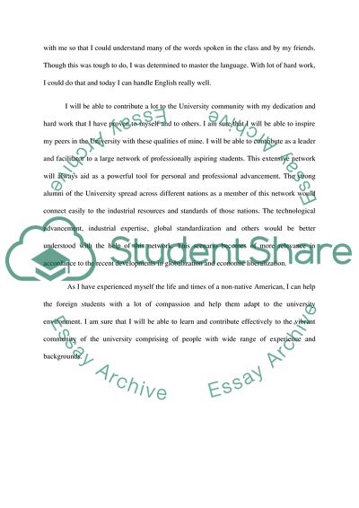 A Letter of Intent from Non-native American