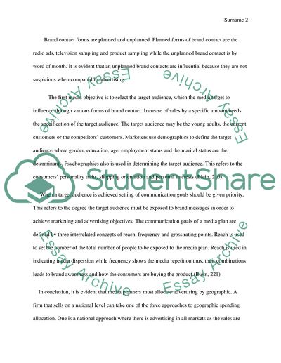 Specific Media Objectives/ Mix of the Reformation