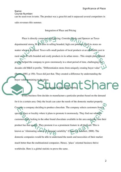 The Significance of Place in the 4 Ps of International Marketing