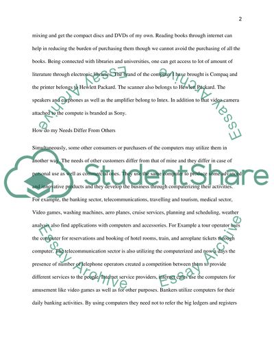 Marketing and Consumers Priorities