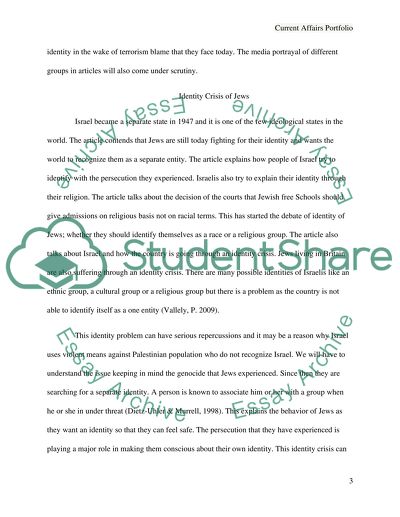 Identity Crisis of Jews and Muslim Minority and Identity