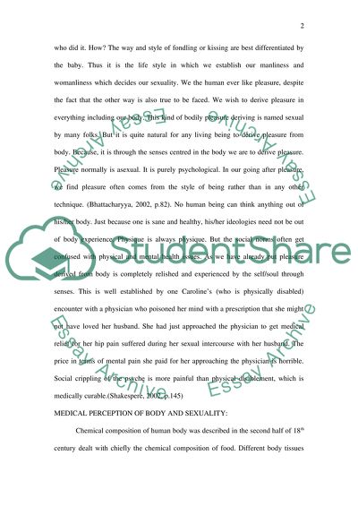 The Body Gender and Sexuality