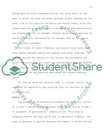 Advisory, Conciliation, and Arbitration Services