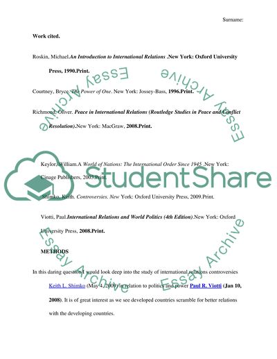 Research Plan for Final Assignment