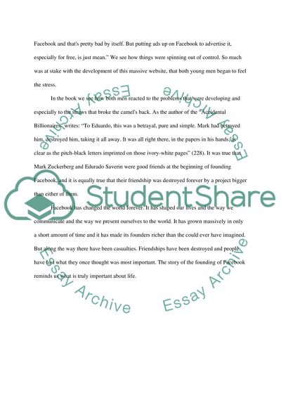 Facebook. What is the real true of founding Facebook