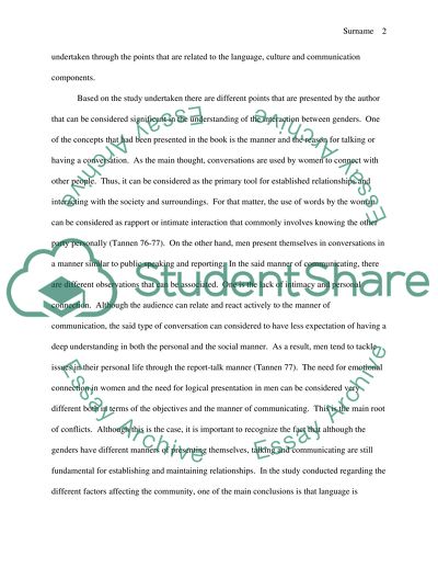 The Differences in Communication Between Genders