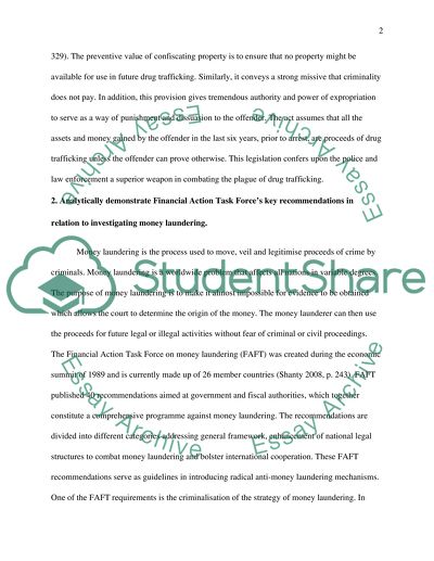 Organized Crime: Drug Trafficking and Terrorism