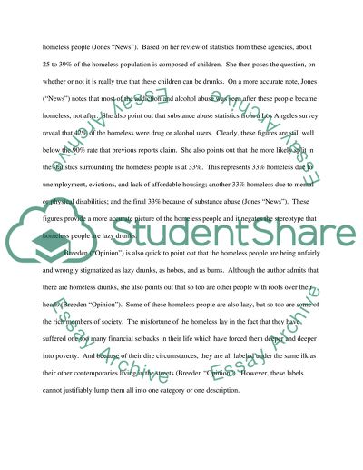 The Stereotype: Homeless People are Lazy Drinks