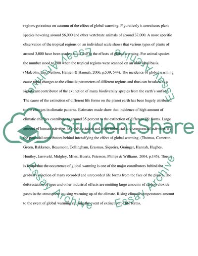 Is Global Warming a Genuine Threat to the Planet Earth