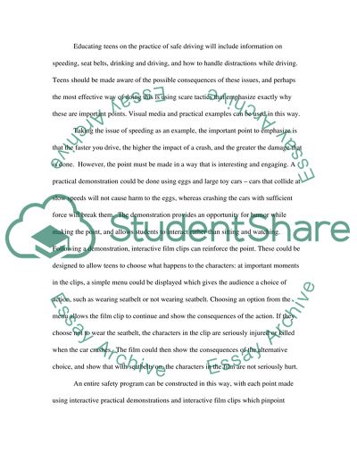 Improving Teen Driver Safety