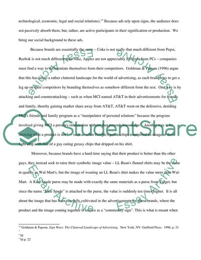 The impact of advertising on male consumer