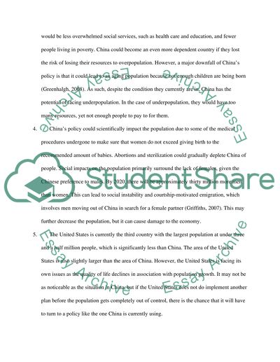 Chinas population policy