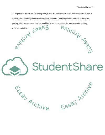 What type of society do you wish to live in Will you be living in