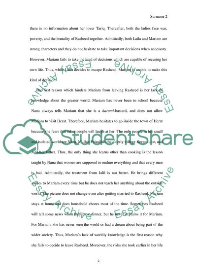 Approach to Risk by Mariam and Laila-An