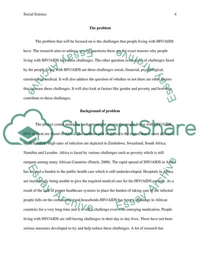 Challenges of people living with HIV/AIDS