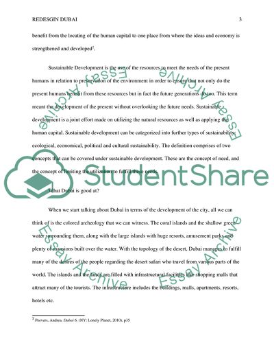 Dubai: The Vulnerability of Success