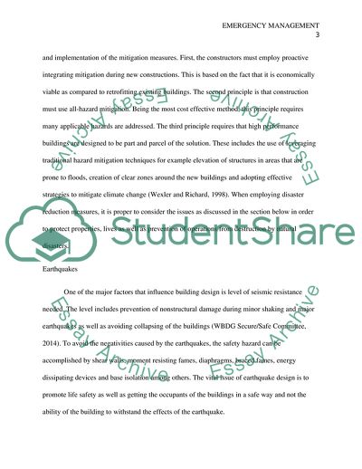 Emergency Management