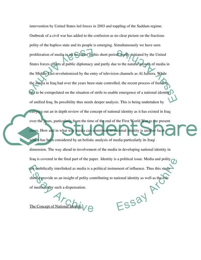 Evolution of Iraqi national identity