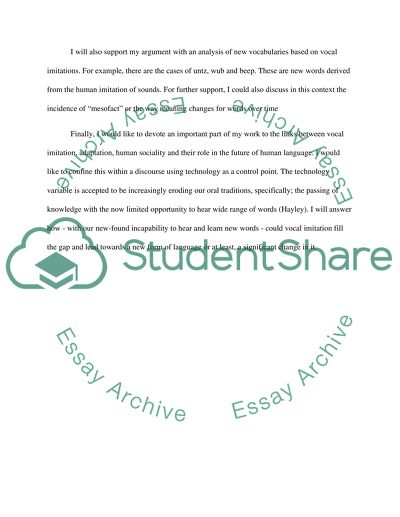 Languages and Evolution